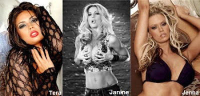 Tera Patrick, Janine Lindemulder y Jenna Jameson