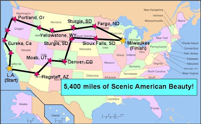 Map of Route