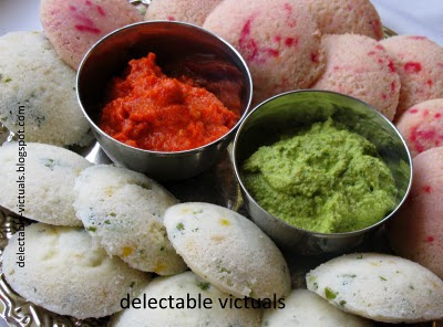 Quick Vegetable Idlees idli recipe south indian breakfast