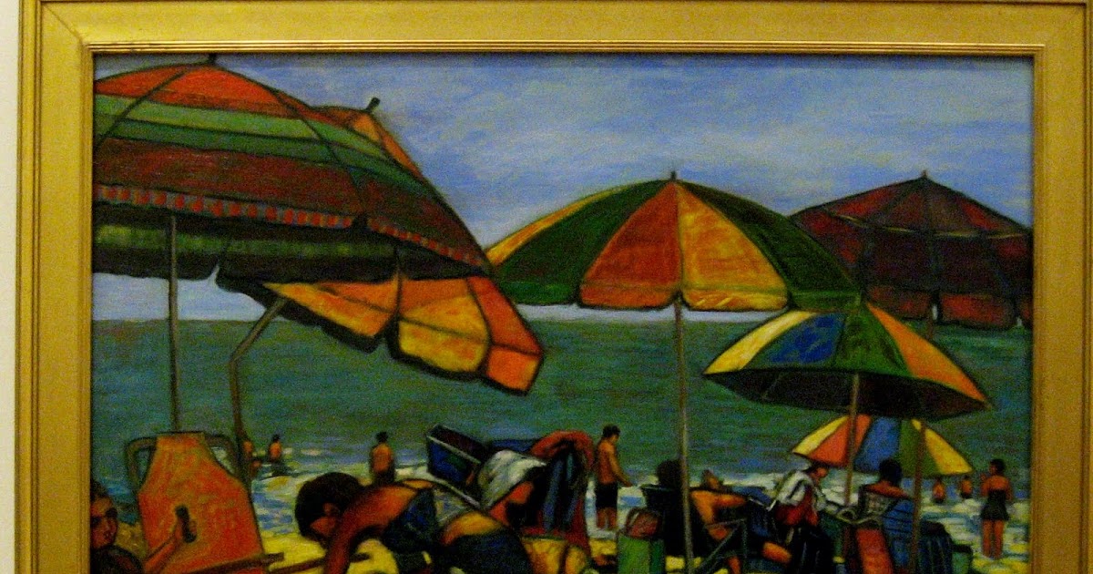 marilene's art New Jersey shore, Ocean City beach painting