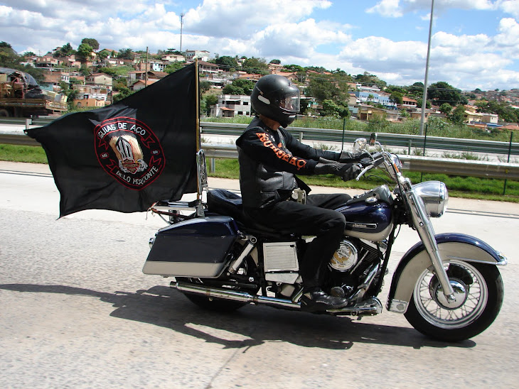 Capitão Senra durante passeio do aniversario de 30 anos do motogrupo