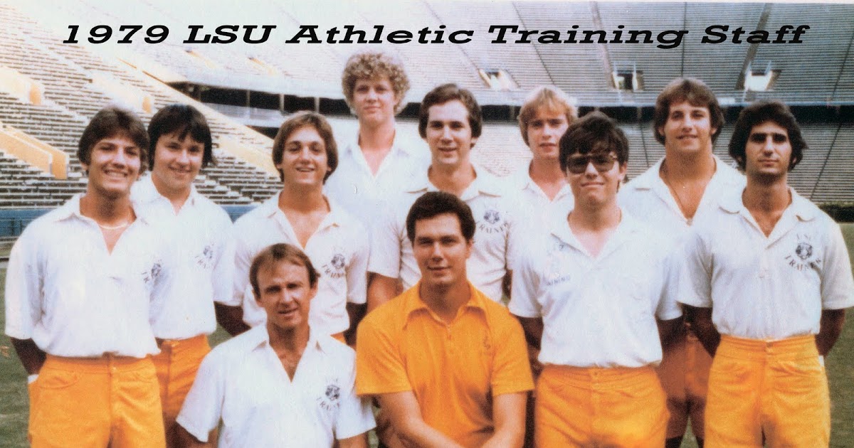 Tiger Talk 1979 LSU Athletic Training Staff