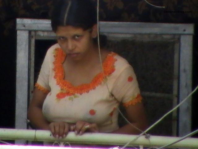 transparent dress of indian girl showing nipple breast