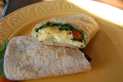 Breakfast Burrito--vegetarian