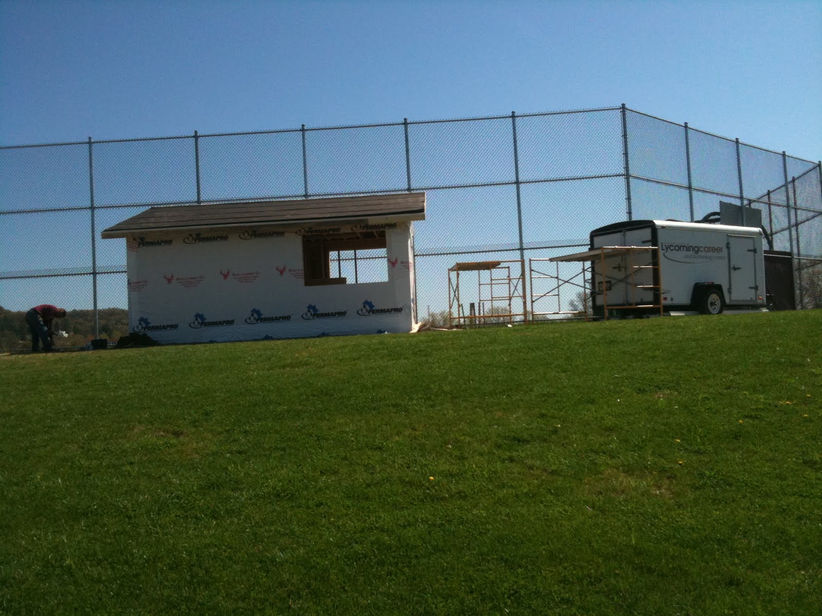 EduBlog New Concession Stand for Baseball Field