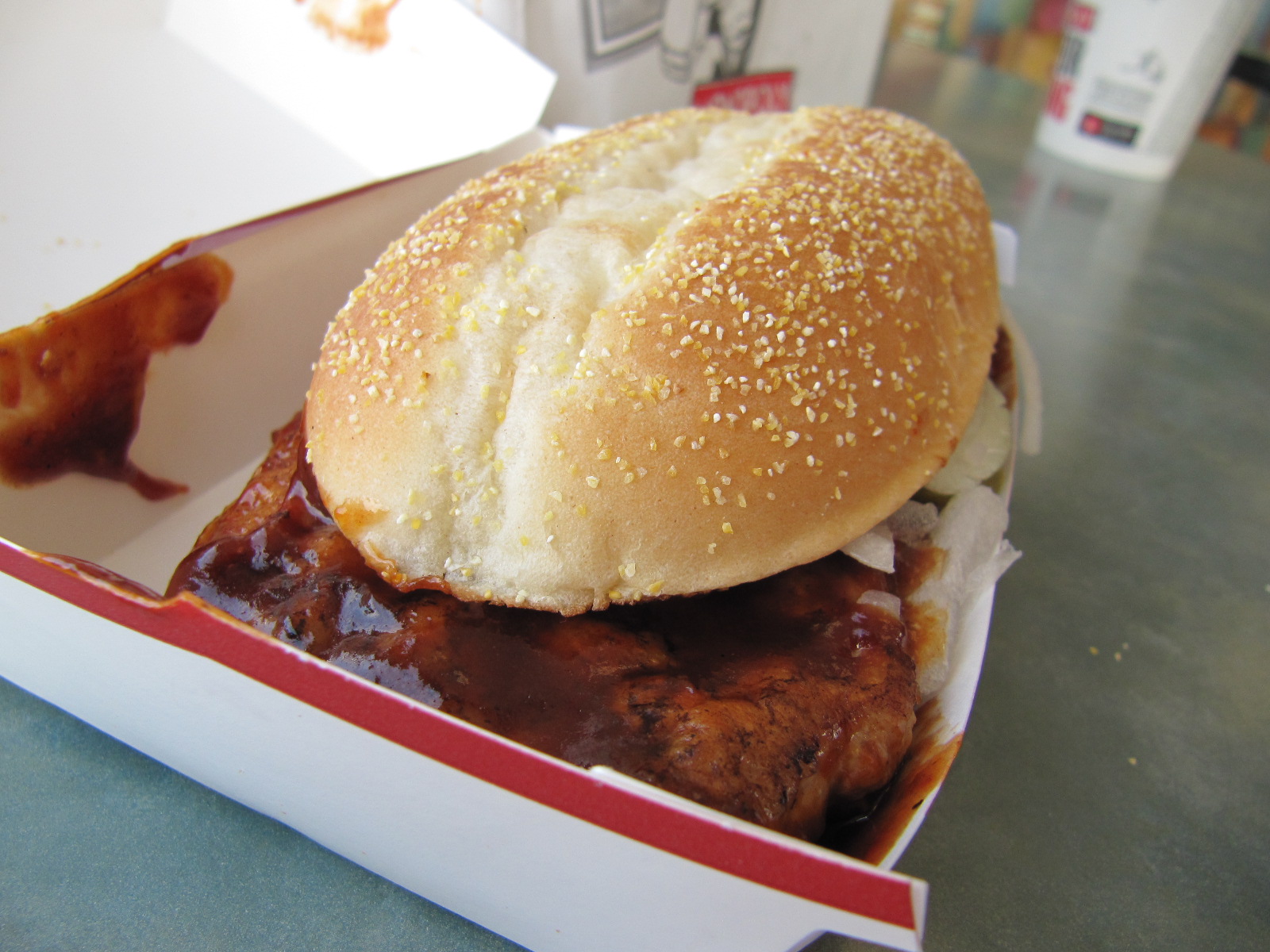 The Caged Ham The Myth, the Legend, the McRib…
