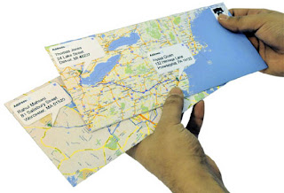 Google Map Envelopes