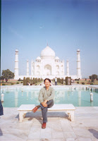 Nuestro Director en el Taj Mahal, India