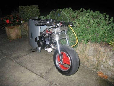 Unusual Custom Made Mac Bike