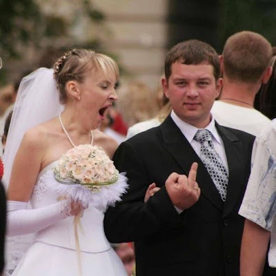 Funny Wedding Pictures from Russia