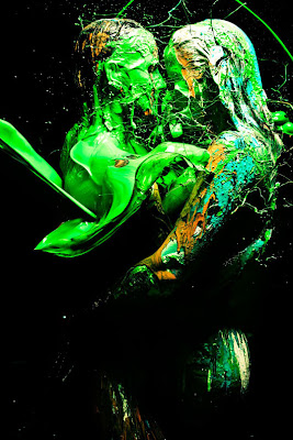 Creative Color Splashing Art 