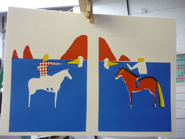 Stencil Screen Print