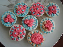Blue and Pink cupcakes