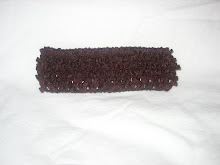 Dark Brown Crochet Headband #H7