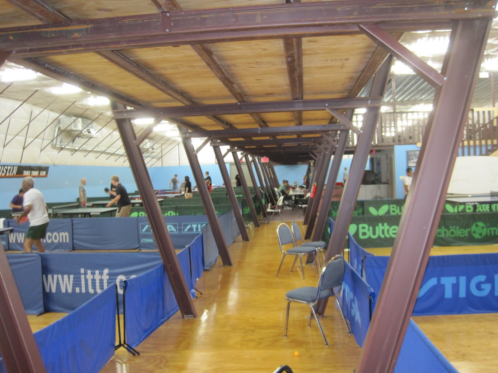 Was is das "retire"? Austin Table Tennis Club