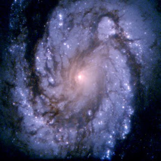 el espacio^^ M100-Galaxia+espiral+(Foto+NASA-1994)