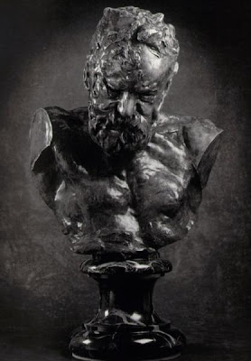Busto de Victor Hugo, por Rodin