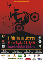 Cartel III TRIAL ISLA DE LANZAROTE