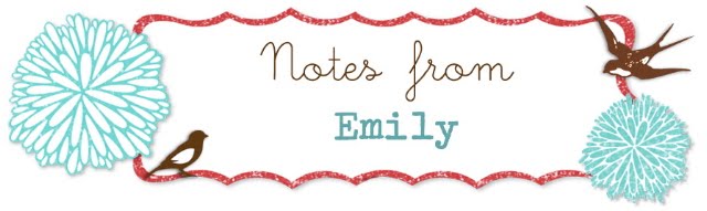 Notes from Emily