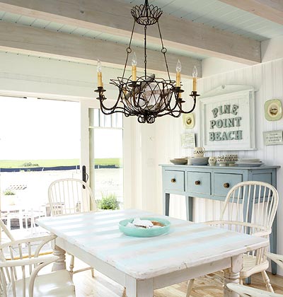 Coastal Style Dining Room | Interior Decorating Tips