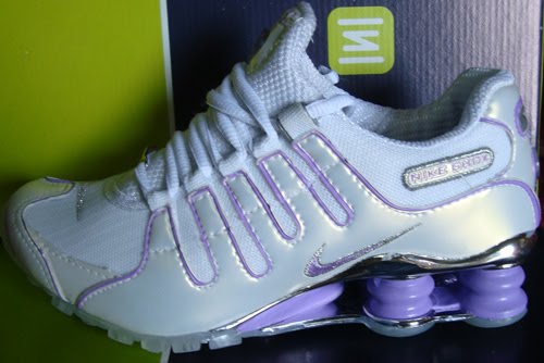 nike shox feminino branco