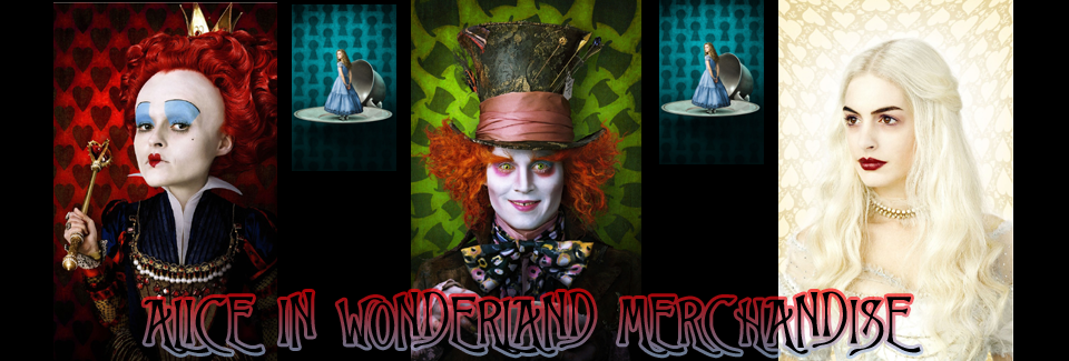 Alice In Wonderland Merchandise, Tim Burton, Mad Hatter, Clothing, Dolls, Jewellery