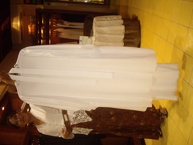 Uluwatu Nightgown Peignoir Set, Reverse Side