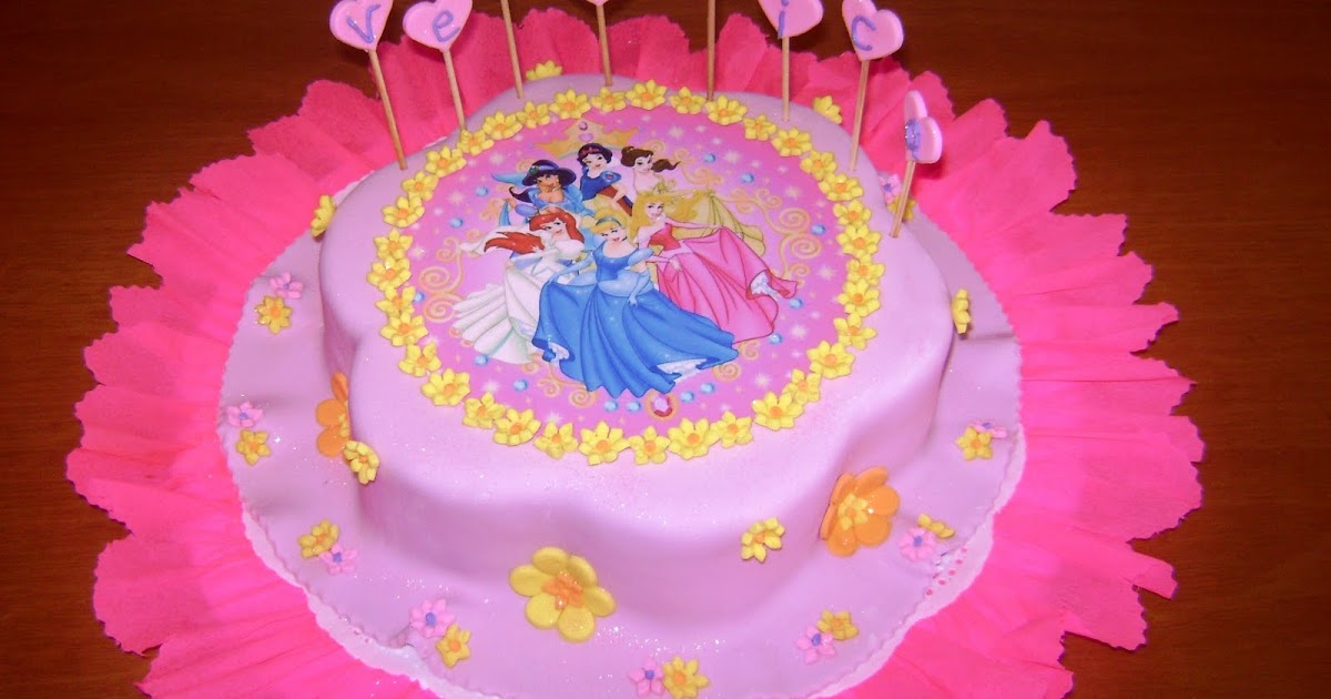 Tortas y Pasteles Bianca: Pastel Torta Princesas de Disney 2