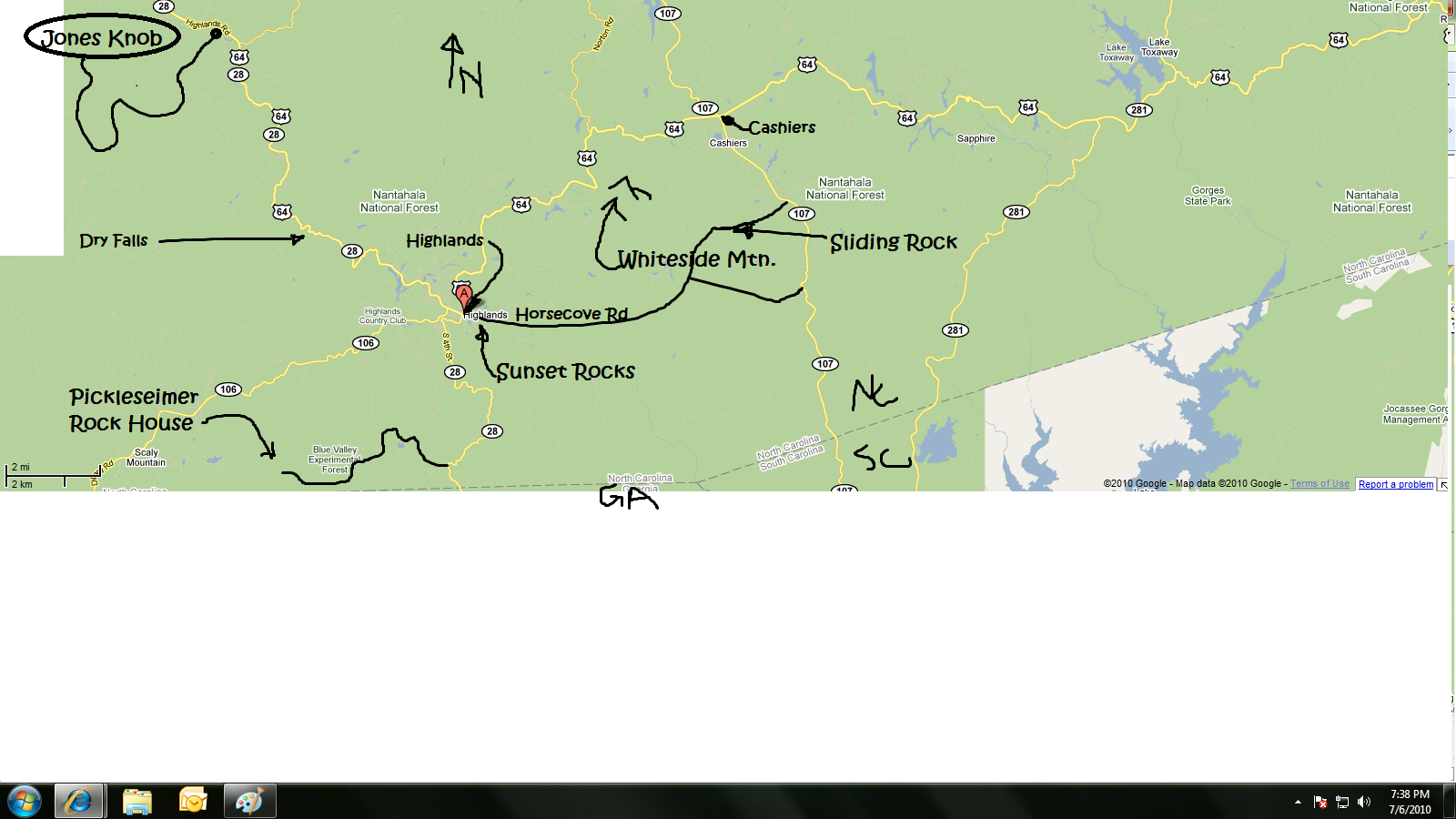 Great Hikes Around Highlands and Cashiers, NC