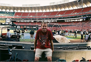 Charles Simone at Busch Stadium