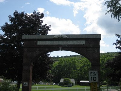 Entrance to Eddie Collins Memorial Park