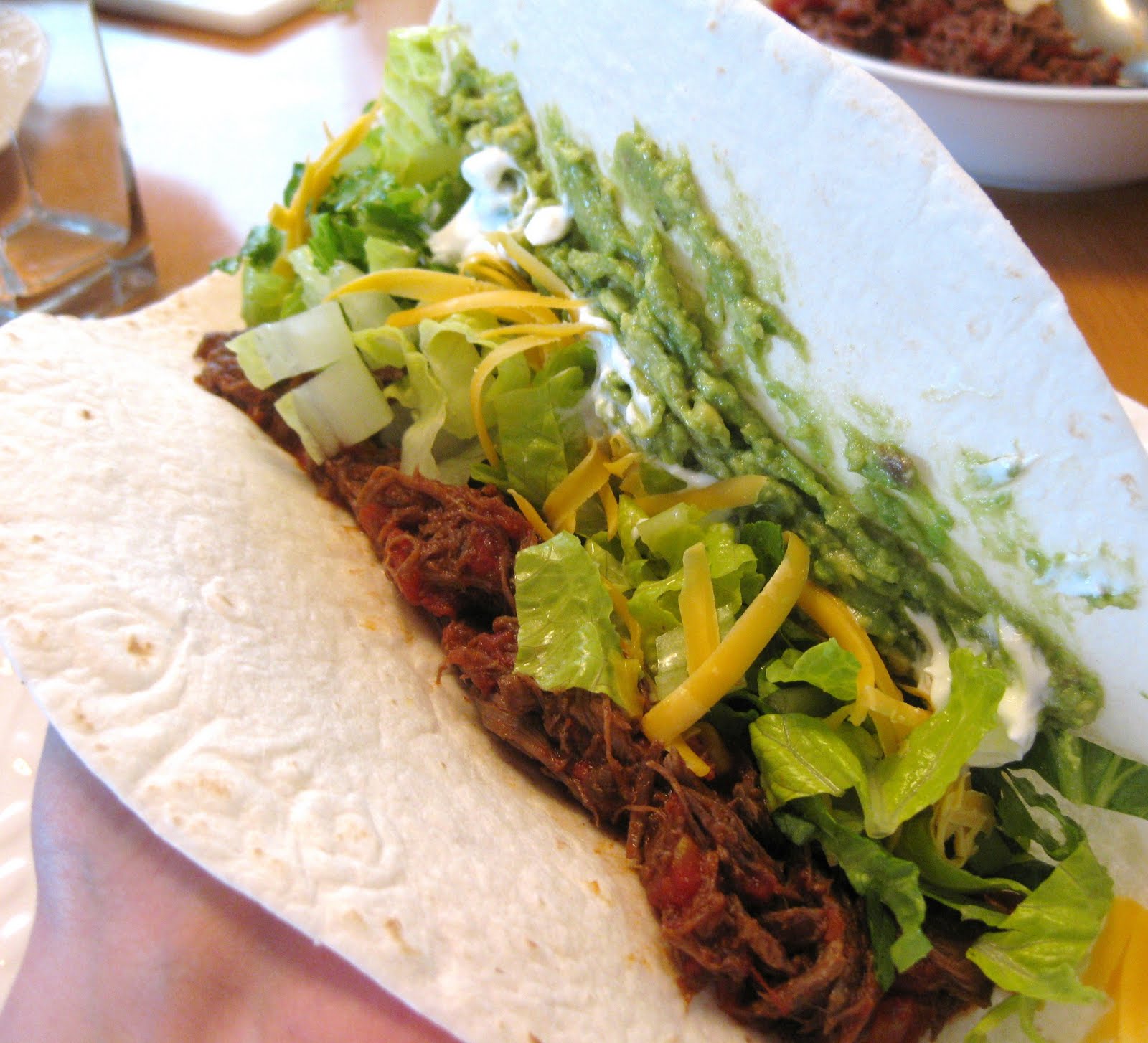 Sarah's Fares Leftover Roast Beef Tacos