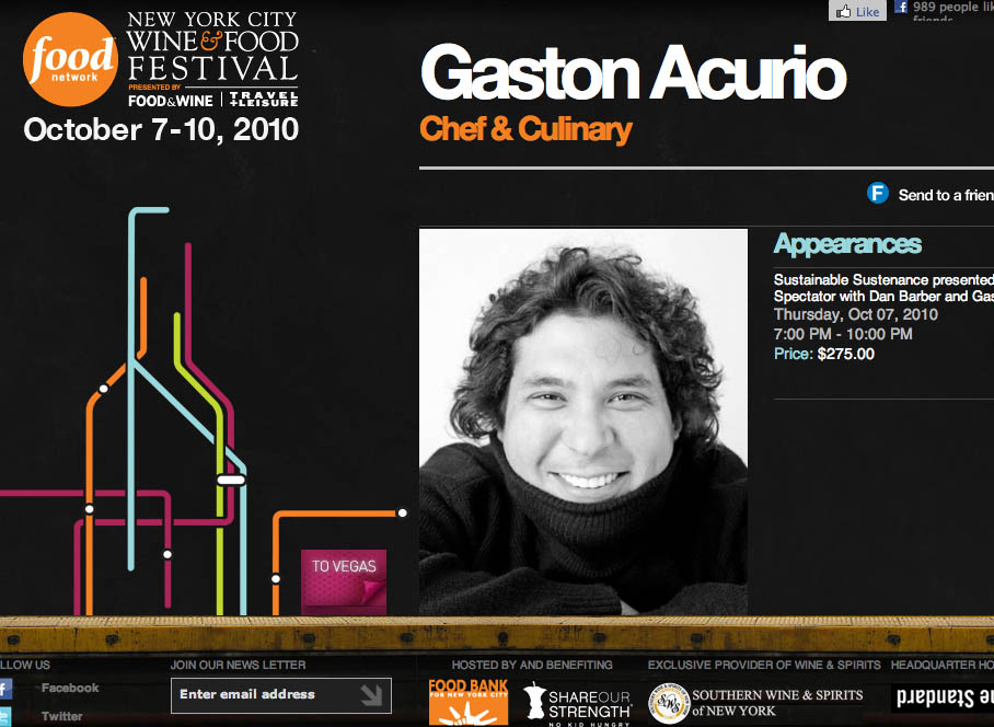 Hispanic Flair: Peruvian Chef - Gaston Acurio on New York City Wine