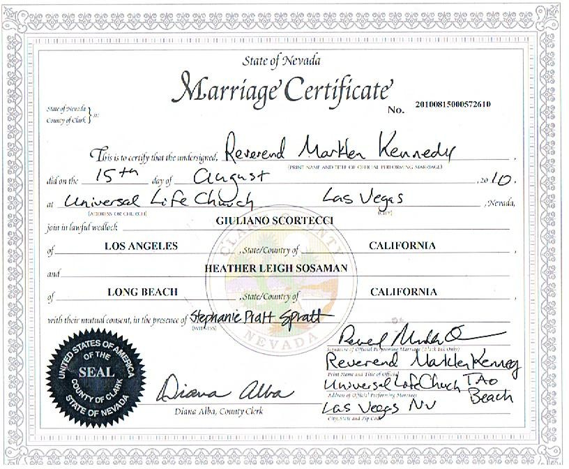 Download Fake Marriage License Las Vegas blissturbabit