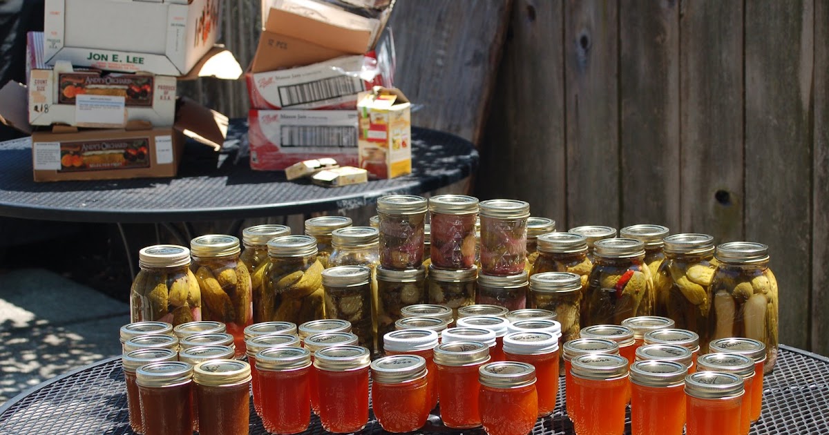 Eating Suburbia Canning Frenzy An Amazing and Exhausting Weekend