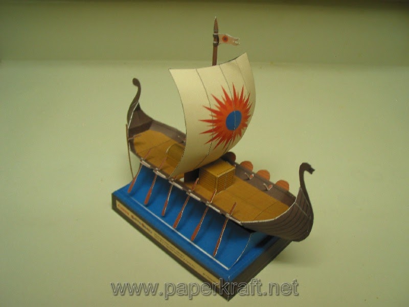 Viking Papercraft Free Papercraft, Paper Model