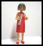 Utada Hikaru Papercraft Musician