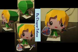 Chibi Link Papercraft