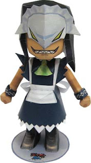 Maid Guy Kogarashi Papercraft