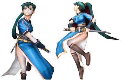 Fire Emblem Lyn Papercraft