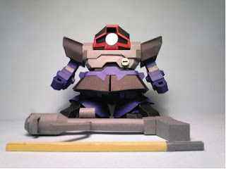 MS09 DOM Gundam Papercraft 2