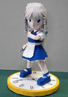 Sakuya Izayoi Papercraft