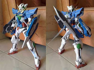 Gundam Exia Seven Swords System Papercraft