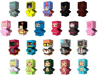 Boxy Papercraft Toys