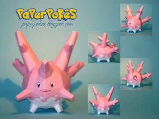 Corsola Papercraft