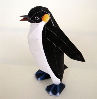 penguin papercraft