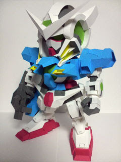 SD Gundam Exia R2 Papercraft