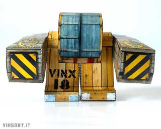 Ye Bot Paper Toy VINX18