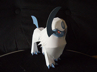 Pokemon Absol Papercraft 2