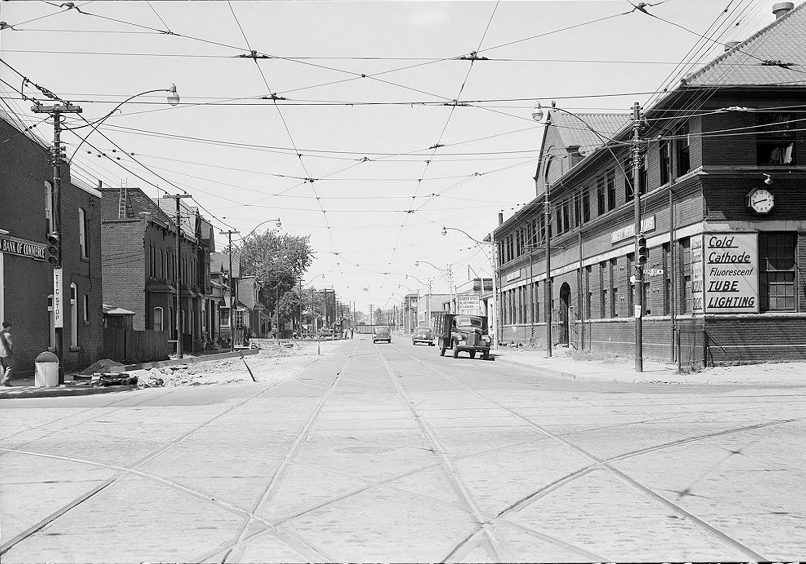 lost toronto King and Dufferin/ Then and Now